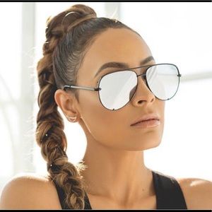 Quay High Key black/silver